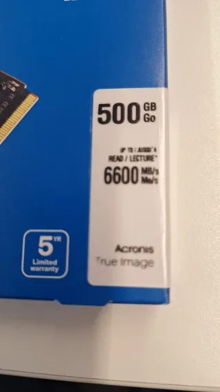 Nuevo SSD Crucial P310 PCIe Gen4 NVMe M.2  500GB