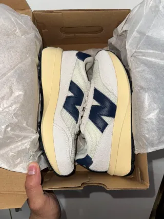 New Balance 370 Blu/Bianco