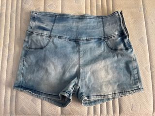Vaqueros cortos azules