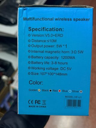 Altavoz H@F HF-U1 Diseño Moderno