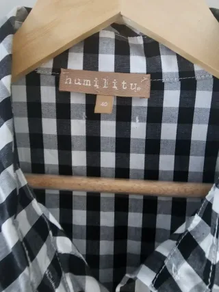 Vestido Humility Vichy Midi Talla M talla 40