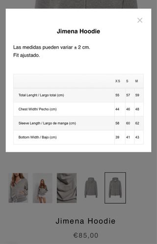 Sudadera par&escala
