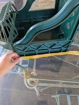 Soporte Jaula Jilguero PVC Verde