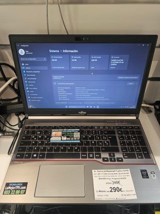 Fujitsu E556 i7 8GB RAM 240GB SSD