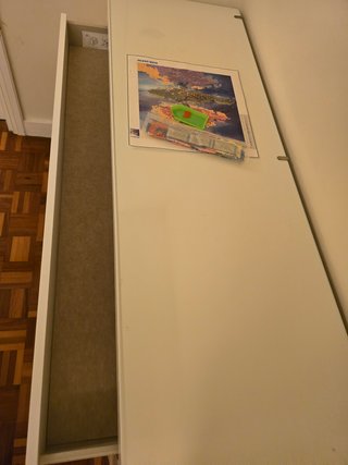 Tocador MALM blanco 120x41 cm