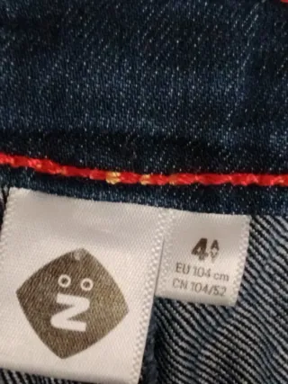 Pantaloncini bimba con risvolto 4 anni