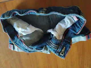 Pantaloncini bimba con risvolto 4 anni
