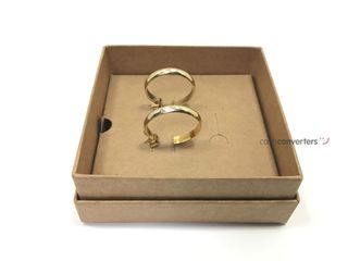 pendientes oro 18k