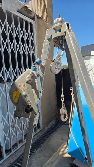 Trípode de rescate