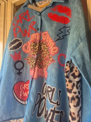 Camisa Girls Power Animal Print