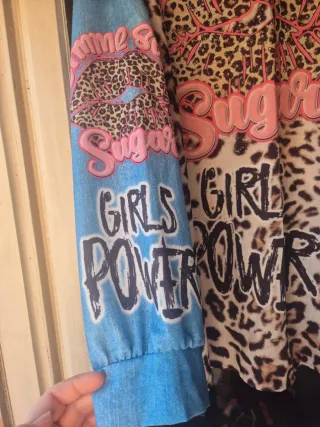 Camisa Girls Power Animal Print