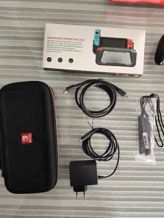 NINTENDO SWITCH + ACCESORIOS