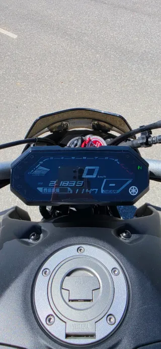 Yamaha MT-07 35kW A2 Naked Negra