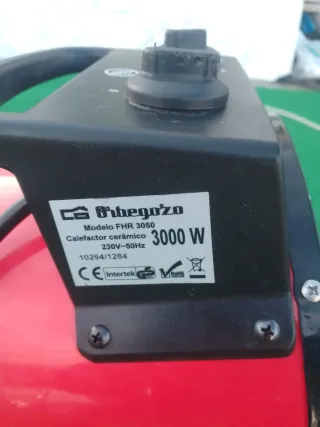 Estufa Orbegozo Cerámica