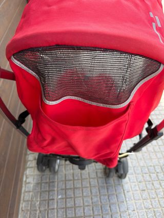 Silla de paseo i'coo Pluto rojo