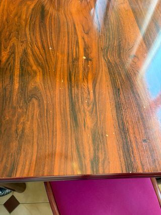 Mesa comedor extensible con 4 sillas