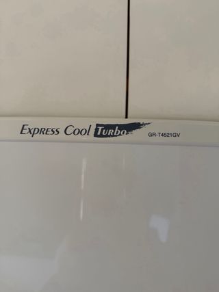 Nevera LG Express Cool Turbo Blanca