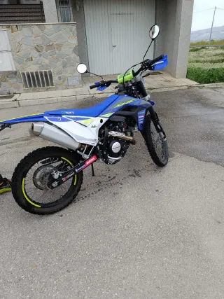 Sherco 125 Enduro 4T Azul/Blanco
