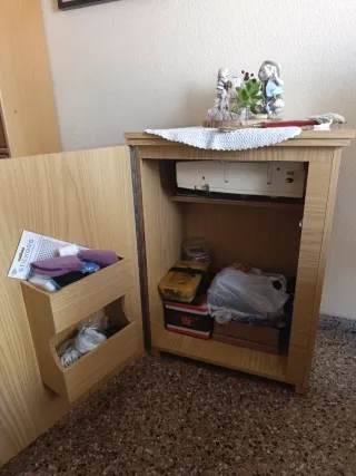 Máquina de coser antigua