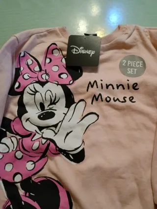 Completo Minnie Mouse 2 pezzi