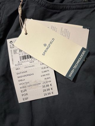 Pantalones cortos Springfield Slim W30