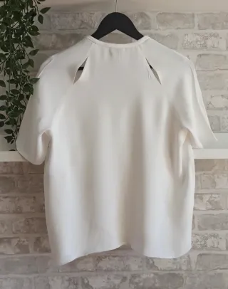 Blusa blanca de Bimba y Lola