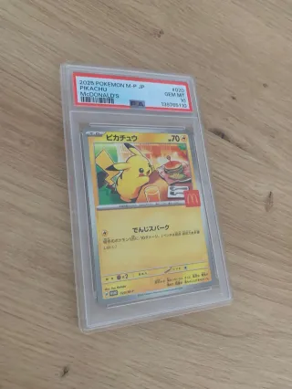 Pikachu McDonald's PSA 10 020/M-P