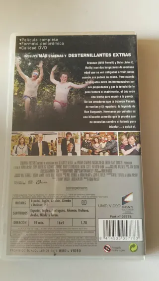 Película UMD Hermanos por pelotas