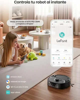 Lefant M210 Pro Omni Robot Aspira y Friega