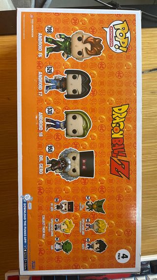 Funko Pop Pack 4 Dragon Ball Z Androides