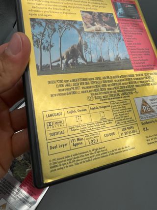 Jurassic Park Pack DVD Box Completo