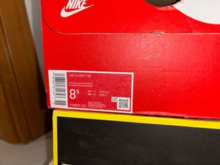 Nike Air Flight Scarpe Grigio Bianco