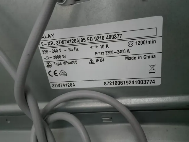 Lavadora secadora Balay 7/4 kg