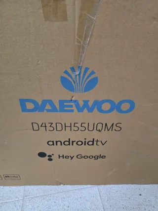 SMART TV DAEWOO D43DH55UQMS PANTALLA ROTA