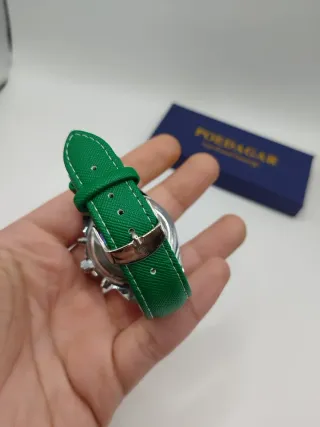 Poedagar Cronógrafo Verde 42mm Nuevo