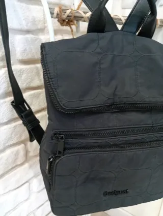 Zaino Desigual Nero Antifurto