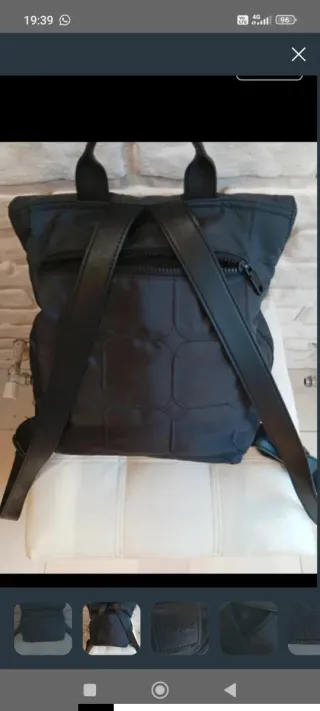 Zaino Desigual Nero Antifurto