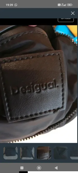 Zaino Desigual Nero Antifurto