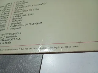Vinilo Villancicos con Zambomba y Pandereta Vol.1