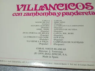 Vinilo Villancicos con Zambomba y Pandereta Vol.1