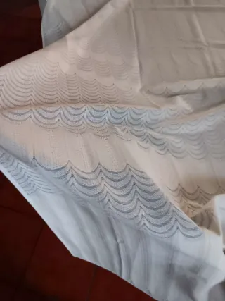 Tende interne beige/bianche 157x80 cm