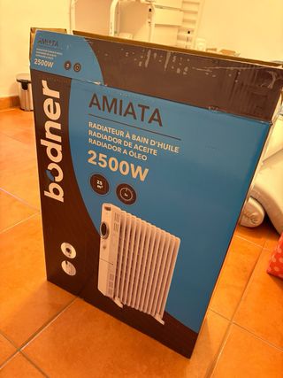 Radiador eléctrico Bodner blanco