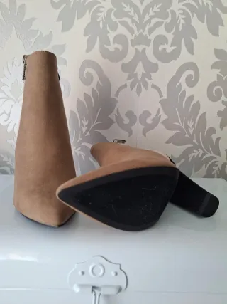 Lote botines tacón ancho