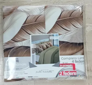 Completo letto matrimoniale cotone