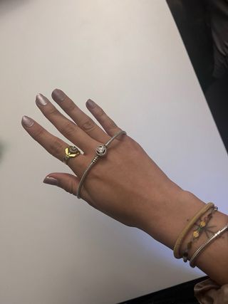 Pulsera Pandora Flor Rosa