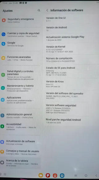 Samsung Galaxy Tab S6 Lite Azul 64 GB