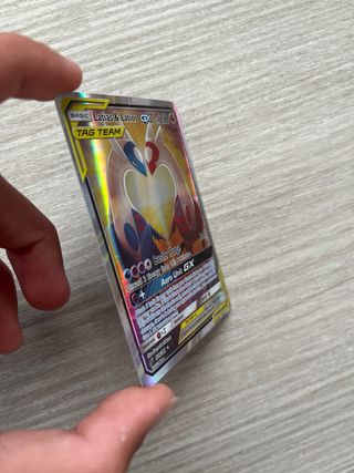 Carta Pokémon Latias & Latios GX TAG TEAM