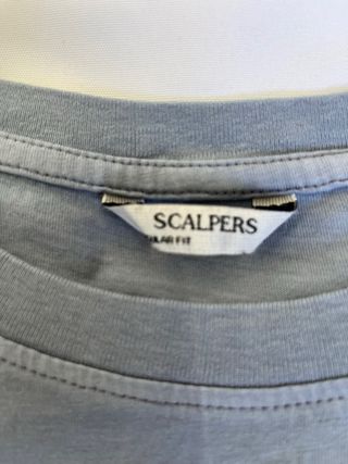 Camiseta Scalpers Gris Talla L