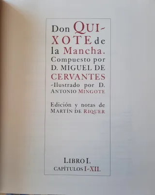 Don Quixote de la Mancha. Don Quijote de la Mancha