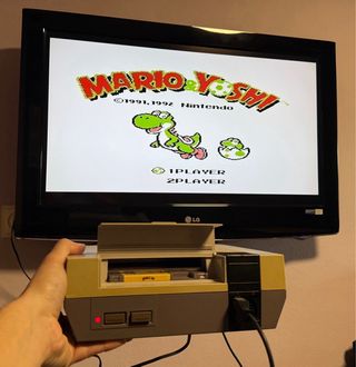 Mario & Yoshi Nintendo NES (Versión Española)